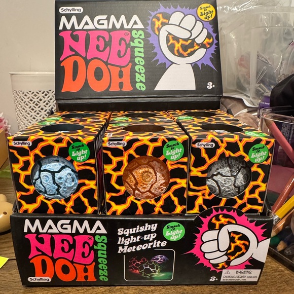 Schylling Other - Magma Nee Doh Squeeze Toy Set